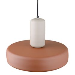 Светильник подвесной Juko, Ø42х31 см, бежевый/коричневый