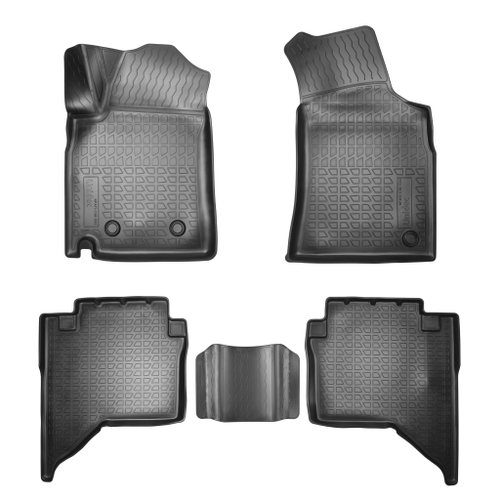 Ковры в салон Norplast/Unidec для JAC T8PRO (2020-), Черный, арт.NPA11-C38-550-3