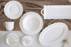 Салатник 16см Easy Life Elite белый