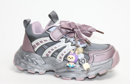 Кроссовки детские демисезонныее Пчёлка Доми арт. 6373-pink