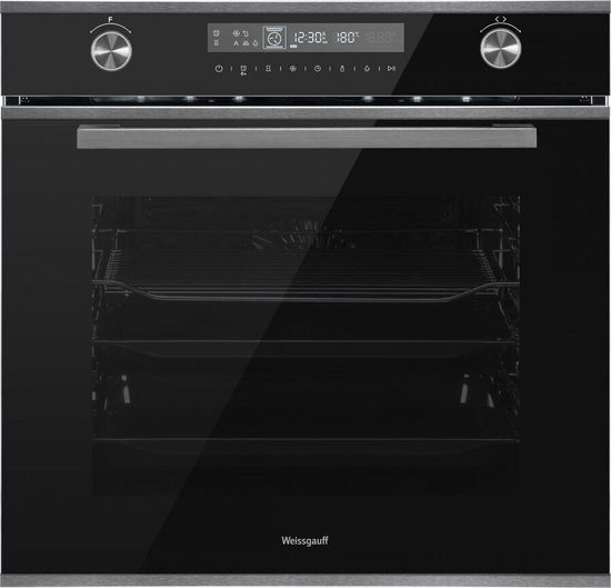 Встраиваемый электрический духовой шкаф Weissgauff EOM 751 PDBSX