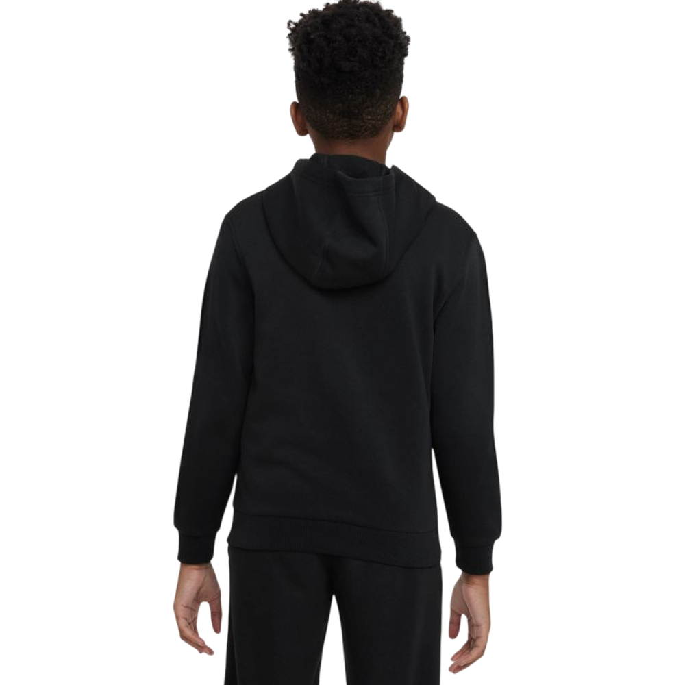 Детская теннисная толстовка Nike Kids Sportswear Club Fleece - black/white