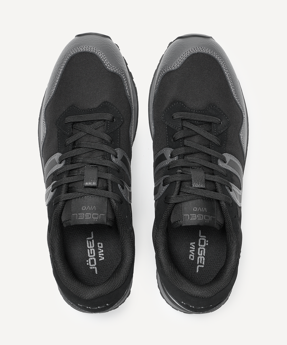 Кроссовки спортивные JÖGEL Vivo, черный/серый