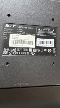 Мониторы Acer AL2017 A