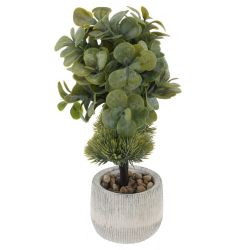 GAEM Цветочная композиция "Бонсай", L17 W14 H31 см