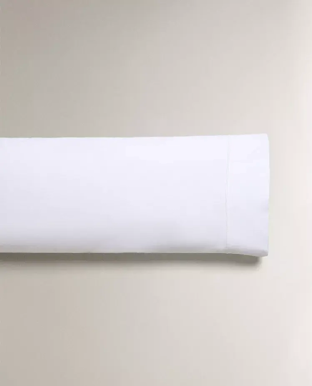 ZARA HOME НАВОЛОЧКА ИЗ ХЛОПКА ПЕРКАЛЯ ( 800 НИТЕЙ), БЕЛЫЙ