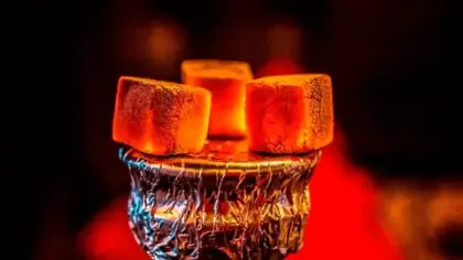 Как класть угли на кальян?