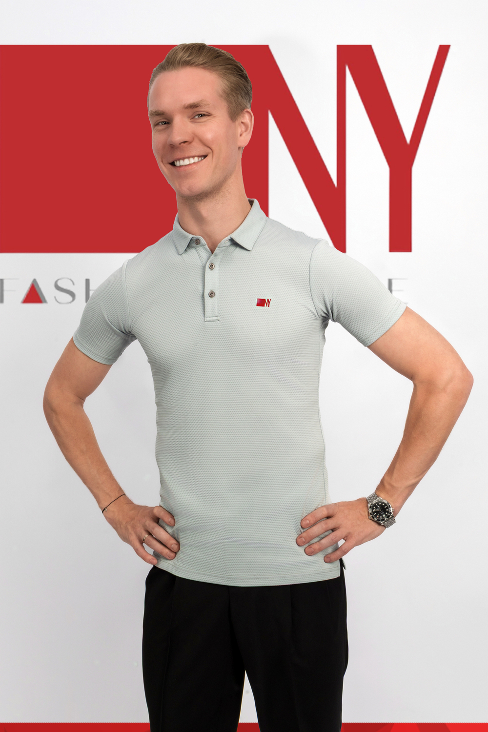 Поло Regular-Fit Titanium