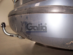 Фаркоп оцинкованный Galia S088A для Skoda Supreb I 2002-2008, Volkswagen Passat B5 седан/универсал 1996-2005(паспорт и сертификат в комплекте)(без электрики)