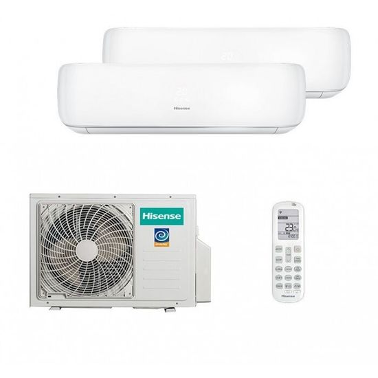 Мульти сплит-система Hisense на 2 комнаты (25+25 кв.м.) PREMIUM DESIGN R32