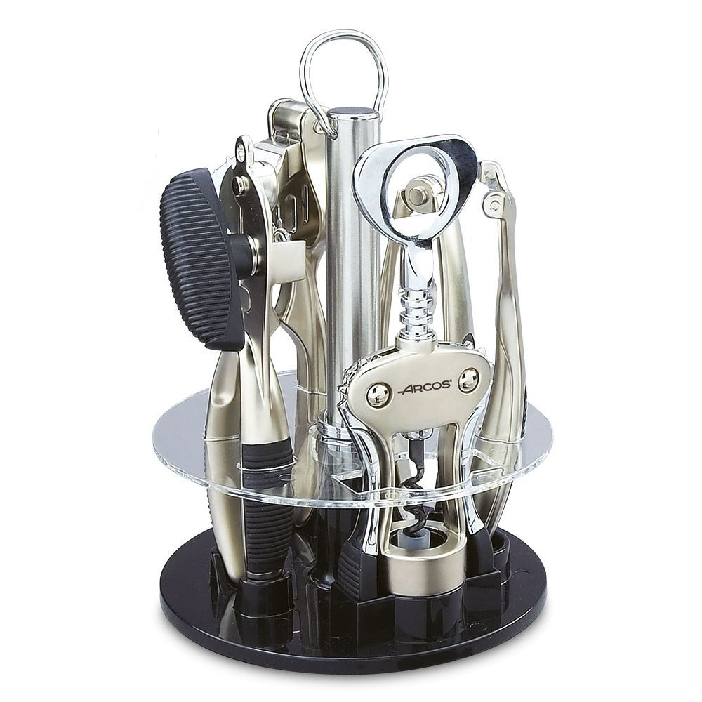 Набор кухонных принадлежностей 5шт и подставка Arcos Kitchen gadgets Испания