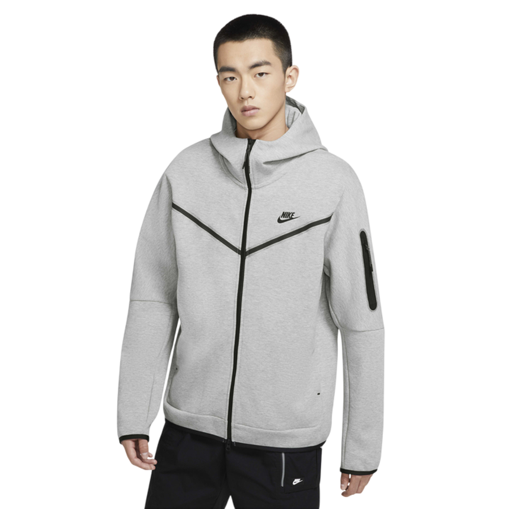Зип Худи Nike Tech Fleece 2021 Grey