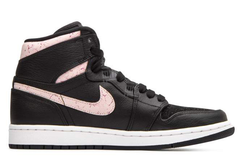 Кроссовки Jordan Air Jordan 1 Retro Prem-Black (Женская размерная сетка)