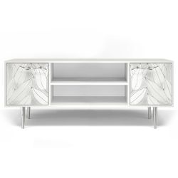 Тумба под ТВ Арт 155см Стайл Айс Сильвер