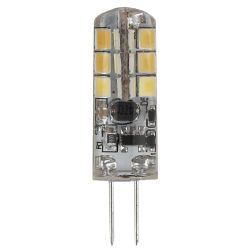 Лампа светодиодная ЭРА STD LED JC-1,5W-12V-827-G4 G4 1,5Вт капсула теплый белый свет | Лампы cветодиодные Капсульные (G4, G9)