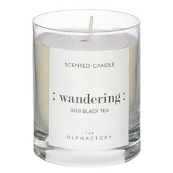 Свеча ароматическая The Olphactory, Wandering Black, Goji Black tea (новая), 40 ч