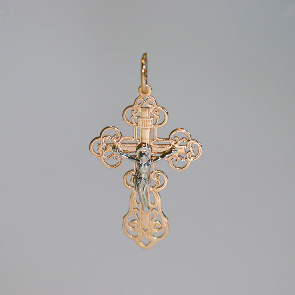 Ажурный крест с распятием