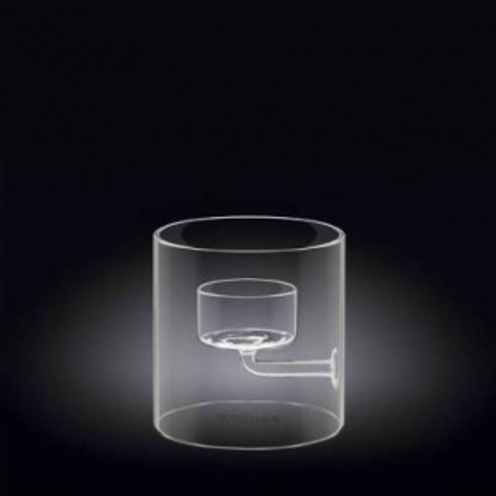 Подсвечник d=90/35 мм. Thermo Glass Wilmax