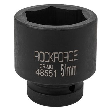 Головка ударная 1'', 51мм (6гр.) RockForce RF-48551