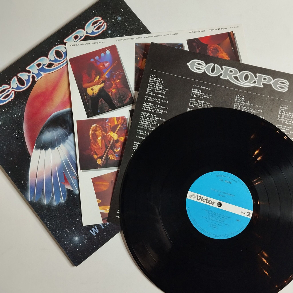 Винтажная виниловая пластинка LP Europe Wings Of Tomorrow (Japan 1984) (No Obi)