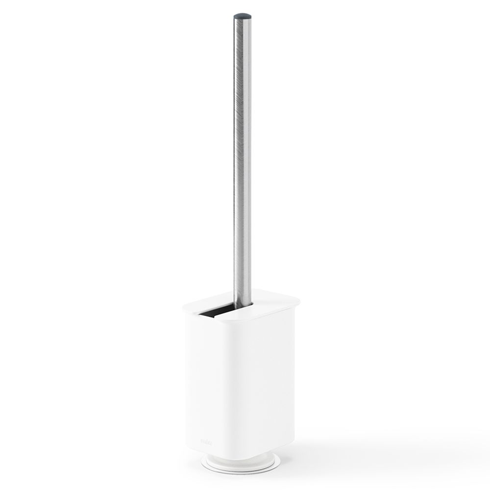 Ершик для туалета с держателем Flex Adhesive, белый