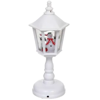 Сувенир с подсветкой «Волшебный фонарь» 8*7*21 см, Белый