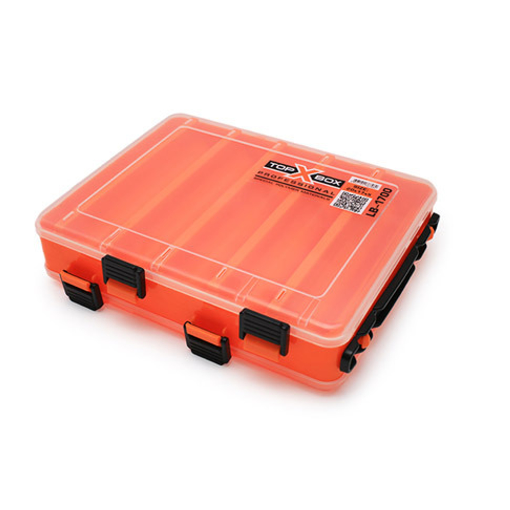 Коробка для хранения воблеров TOP BOX LB-1700 200*170*50 мм., цвет оранжевый