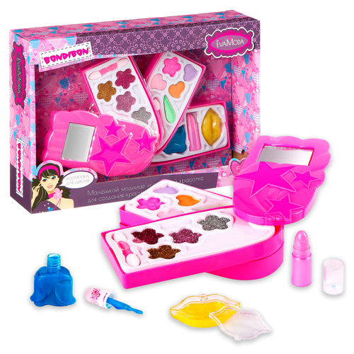 Набор декоративной косметики Eva Moda Модный гаджет розовый