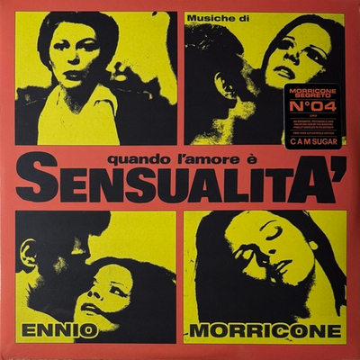 Ennio Morricone ‎– Quando L'amore È Sensualita 2LP (Италия 2022г.)