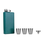 Набор Helios Рыбак (фляжка 390 мл + 3 стопки + воронка) (HS-2023-FH-2)