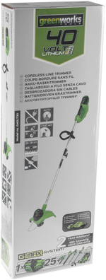 Триммер аккум. GREENWORKS G40LTK2 40В.АКБ 2А*ч и ЗУ (2101507UA)