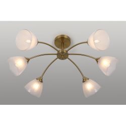 Люстра Rivoli Debra 9189-306 6хЕ27 60 Вт модерн | Rivoli