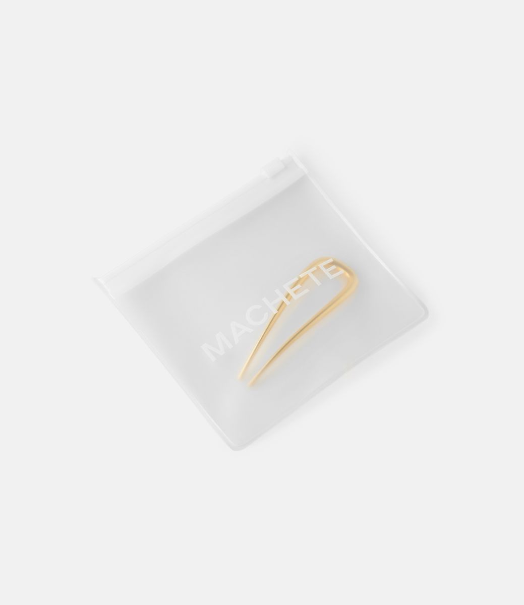 Machete Petite Oval French Hair Pin in Gold — шпилька для волос