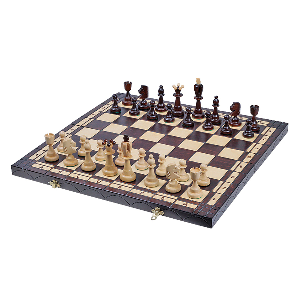 Игровой набор шахматы и шашки 2в1 малые 165A пр-во Польша