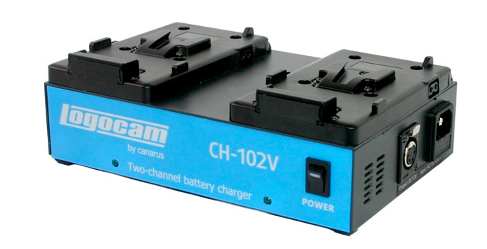 Двухканальное одновременное зарядное устройство Logocam CH-102 V