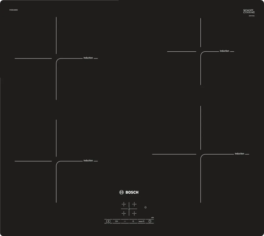 Индукционная варочная панель Bosch PIE601BB5E