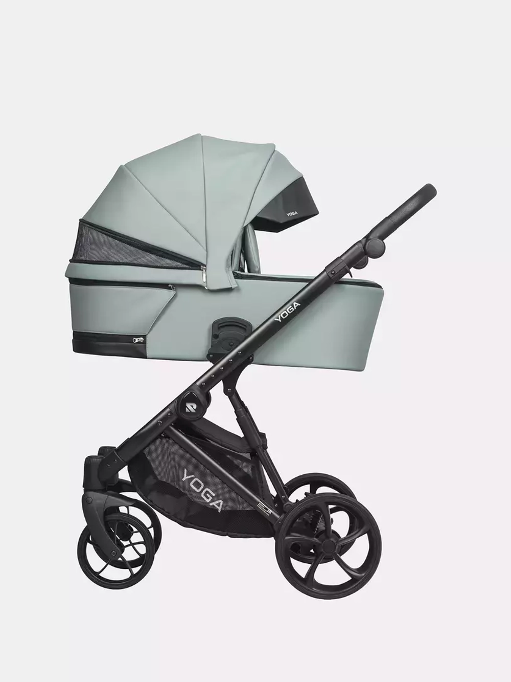 Коляска YOGA ECCO (2 в 1) (RIKO BASIC) 16 Lagoon (зеленый)