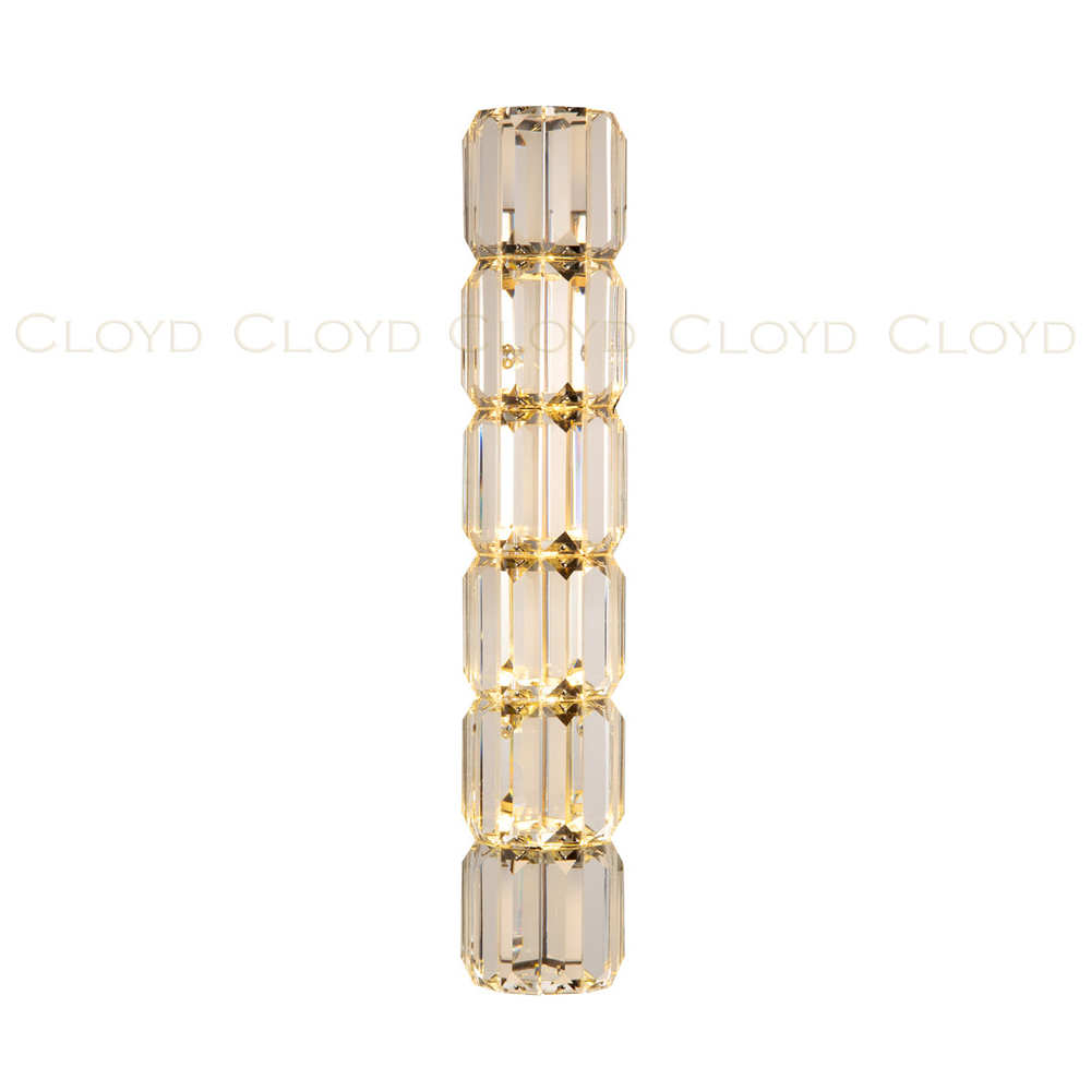Бра Cloyd ORDINAL-F W5 / выс. 46 см - золото (арт.20297)