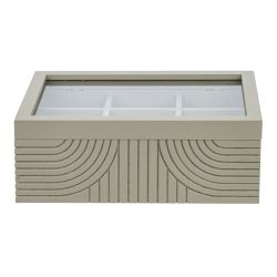 GAEM Шкатулка для чайных пакетиков, L24 W16,5 H9 см