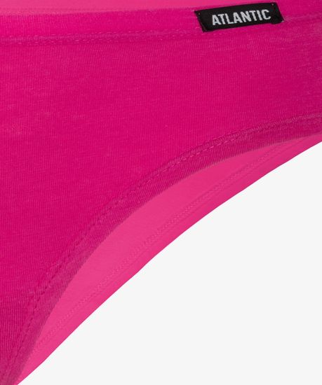 Женские трусы бикини (3шт)  3LP-194, розовый + светло-фиолетовый + графитовый