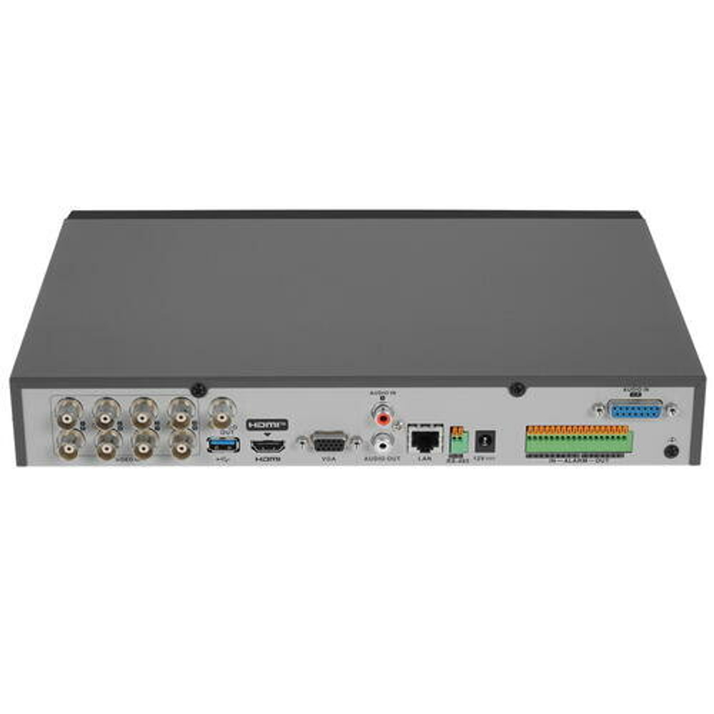 HiWatch DS-H208UA(C) 8-ми канальный гибридный HD-TVI регистратор c технологией AoC и Motion Detection 2.0.