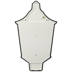 Садово-парковый светильник ЭРА «Ника» НБУ 06-60-003 60Вт черный белое основание матовый