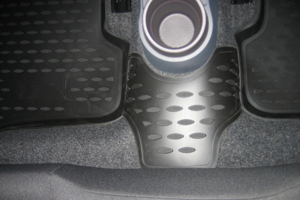Коврики Standard, в салон SEAT Ibiza 2008-  ун., 4 шт. (полиуретан, чёрные) Element.NLC.44.03.210