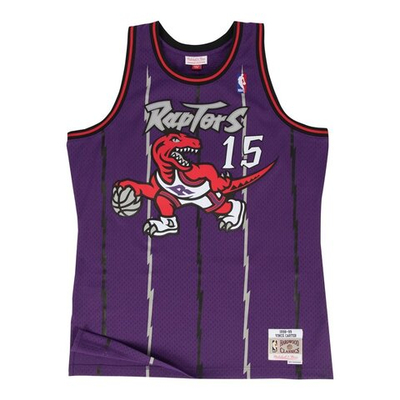 Футболка Mitchell & Ness NBA Swingman Jerseys Toronto Raptors - Vince Carter #15 (SMJYGS18214-TRAPURP9)
