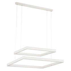 Citilux Дуэт CL719K210 LED Люстра подвесная с пультом Белая