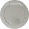 Donel D16 матовый кашемир Накладка для розетки Schuko с заземлением, с крышкой, 16A 250 В~