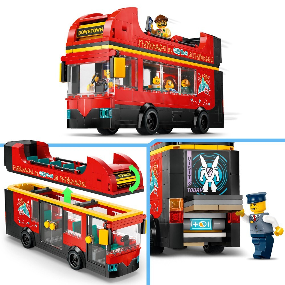 LEGO City - Красный двухэтажный автобус 60407 / артикул   60407  / GTIN 5702017582894