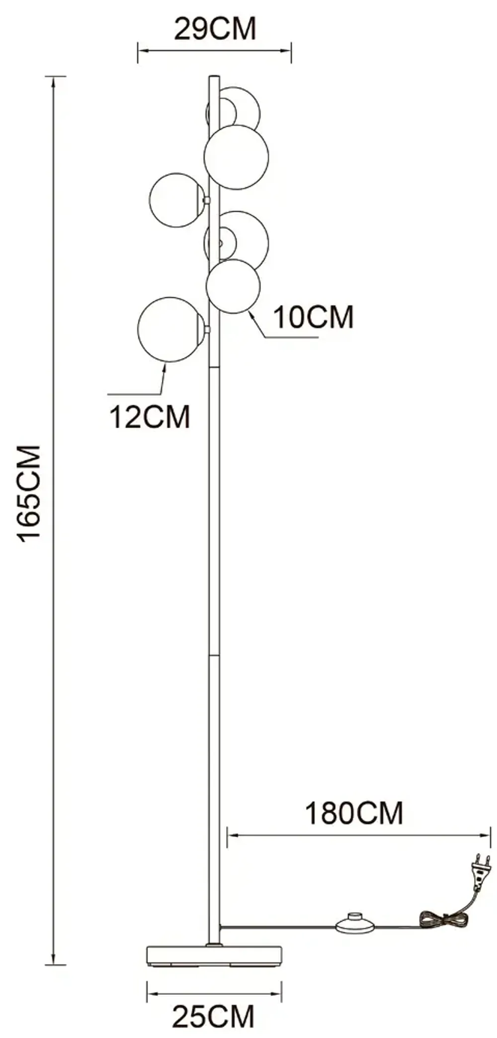 Торшер Arte Lamp