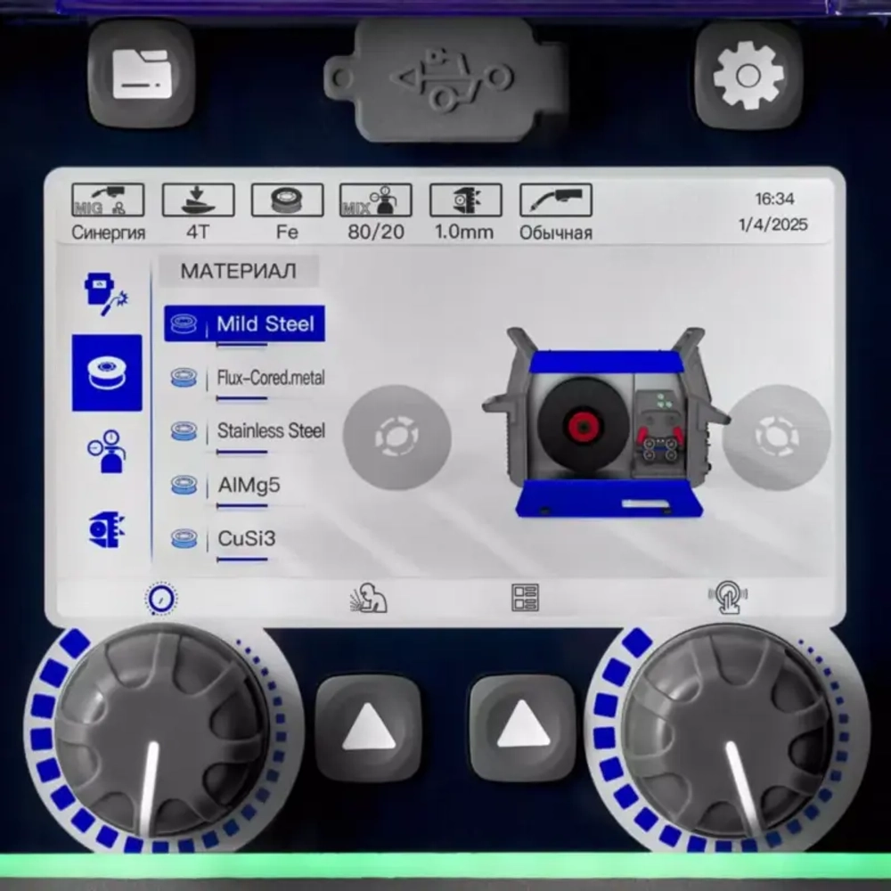 ПТК HANKER MIG 200 DP PFC LCD H60 аппарат полуавтоматической сварки 005.400.212