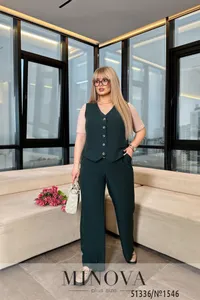 Костюм 1546-зеленый Minova